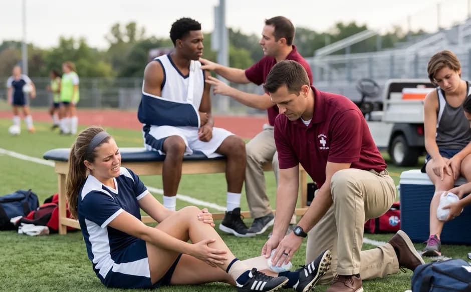 Common Bone Injuries in Sports After a Sudden Fall or Hard Impact