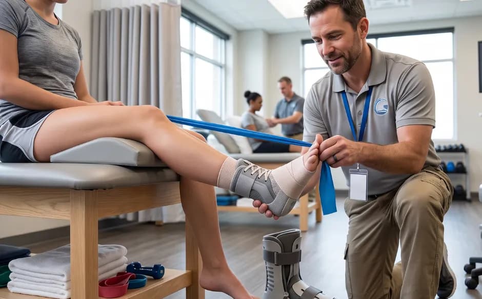 Ankle Avulsion Fracture Treatment for Children After Sports or Playground Injuries