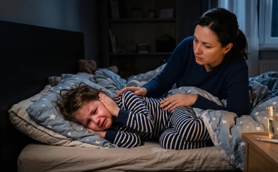 Ear Pain in Children at Night: Why It Gets Worse and What to Do