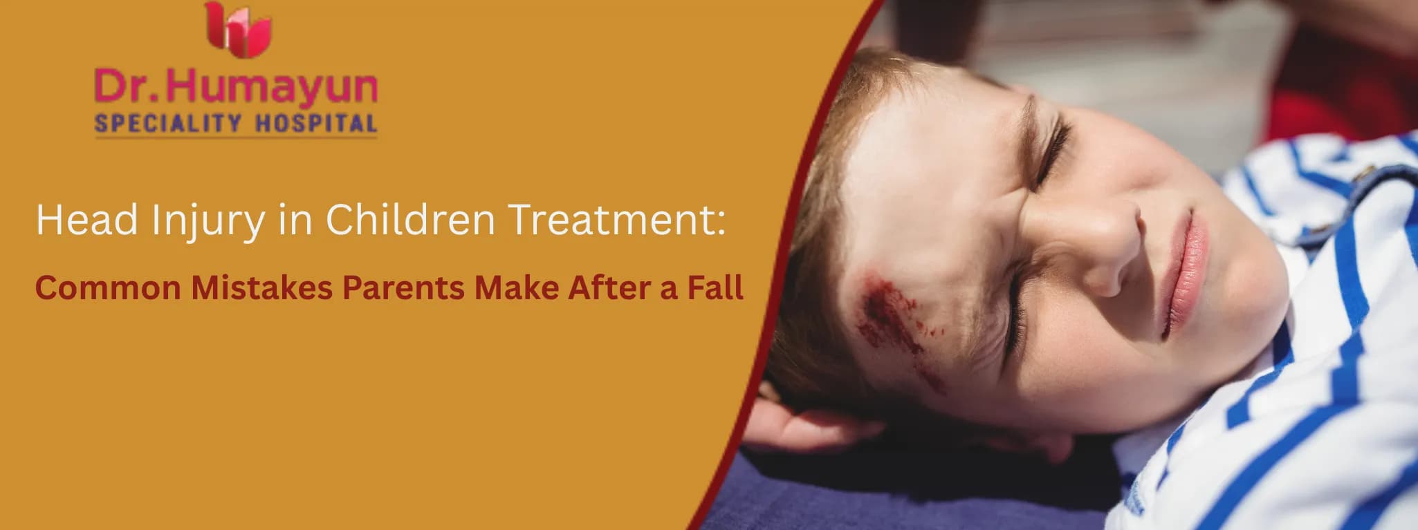 Head Injury in Children Treatment: Common Mistakes Parents Make After a Fall, humayun hospital chennai