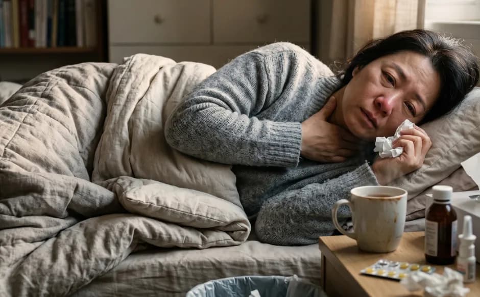 Sore Throat Disease or Common Cold: How Can You Tell the Difference?