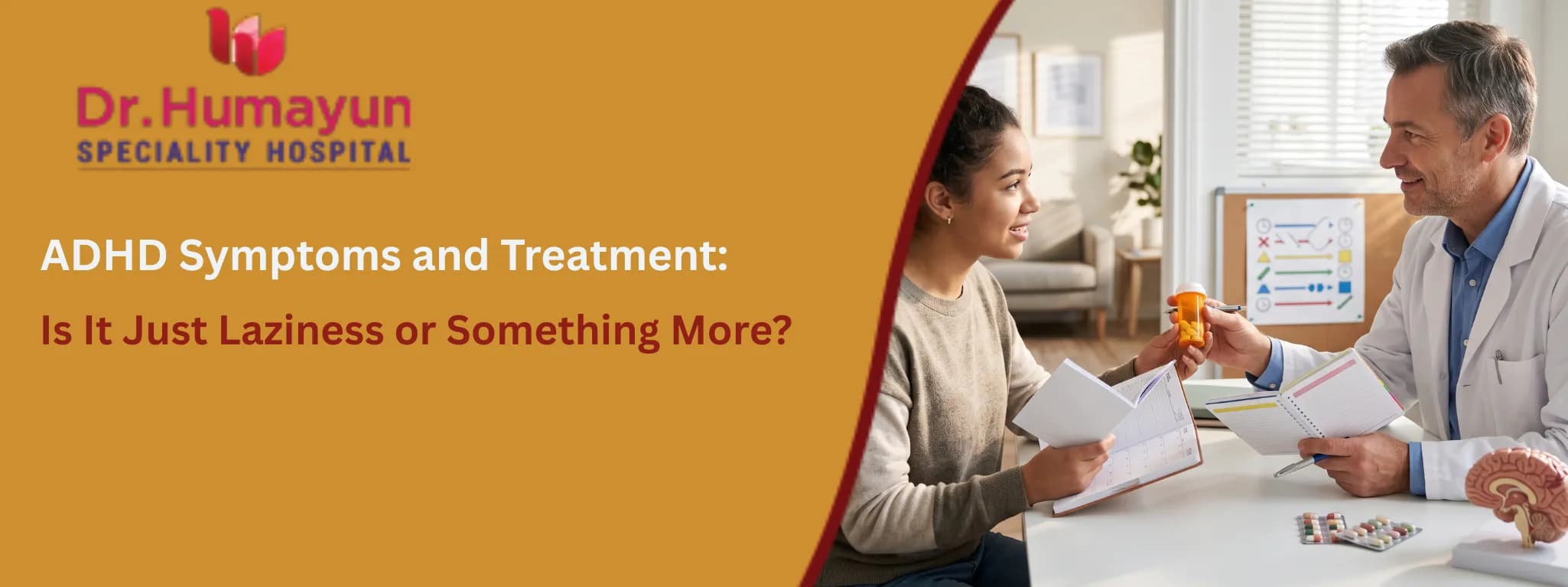 ADHD Symptoms and Treatment: Is It Just Laziness or Something More?, humayun hospital, chennai