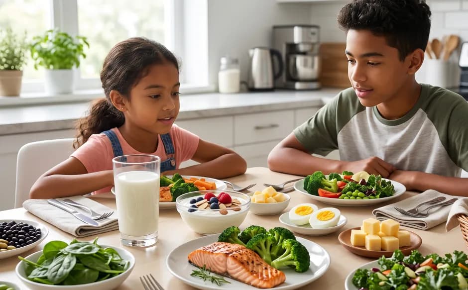 Best Foods for Bone Strength for Children and Teenagers