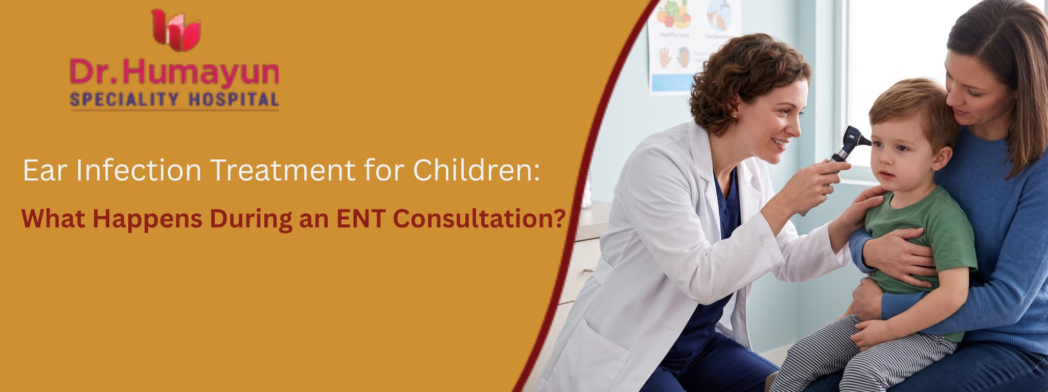 Ear Infection Treatment for Children: What Happens During an ENT Consultation?, With Humayun hospital, chennai